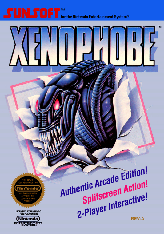 Xenophobe (Usa) Nes Print Poster