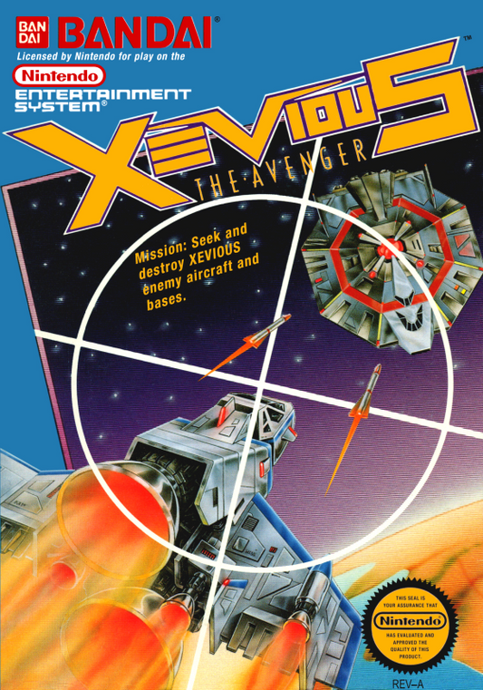 Xevious (Usa) Nes Print Poster