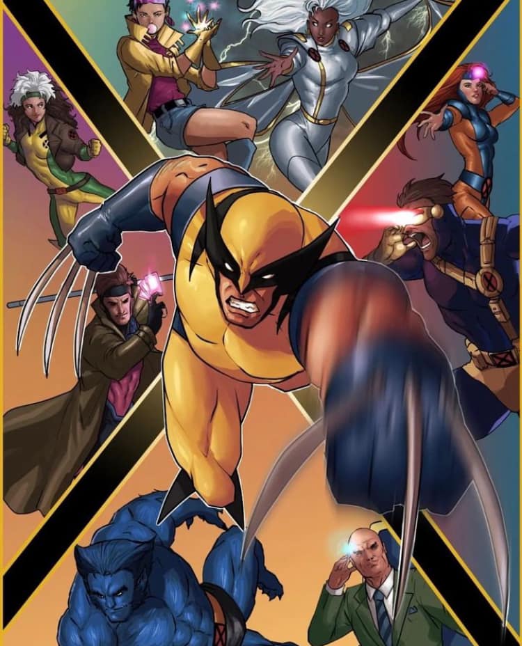 Xmen Character Jigsaw Puzzle Jigsaw Puzzle