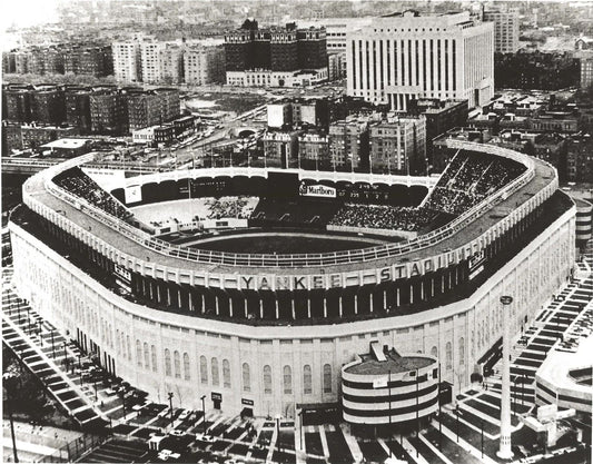 Yankee Stadium 1976 Photo Baseball Mlb Picture New York Yankees Ny