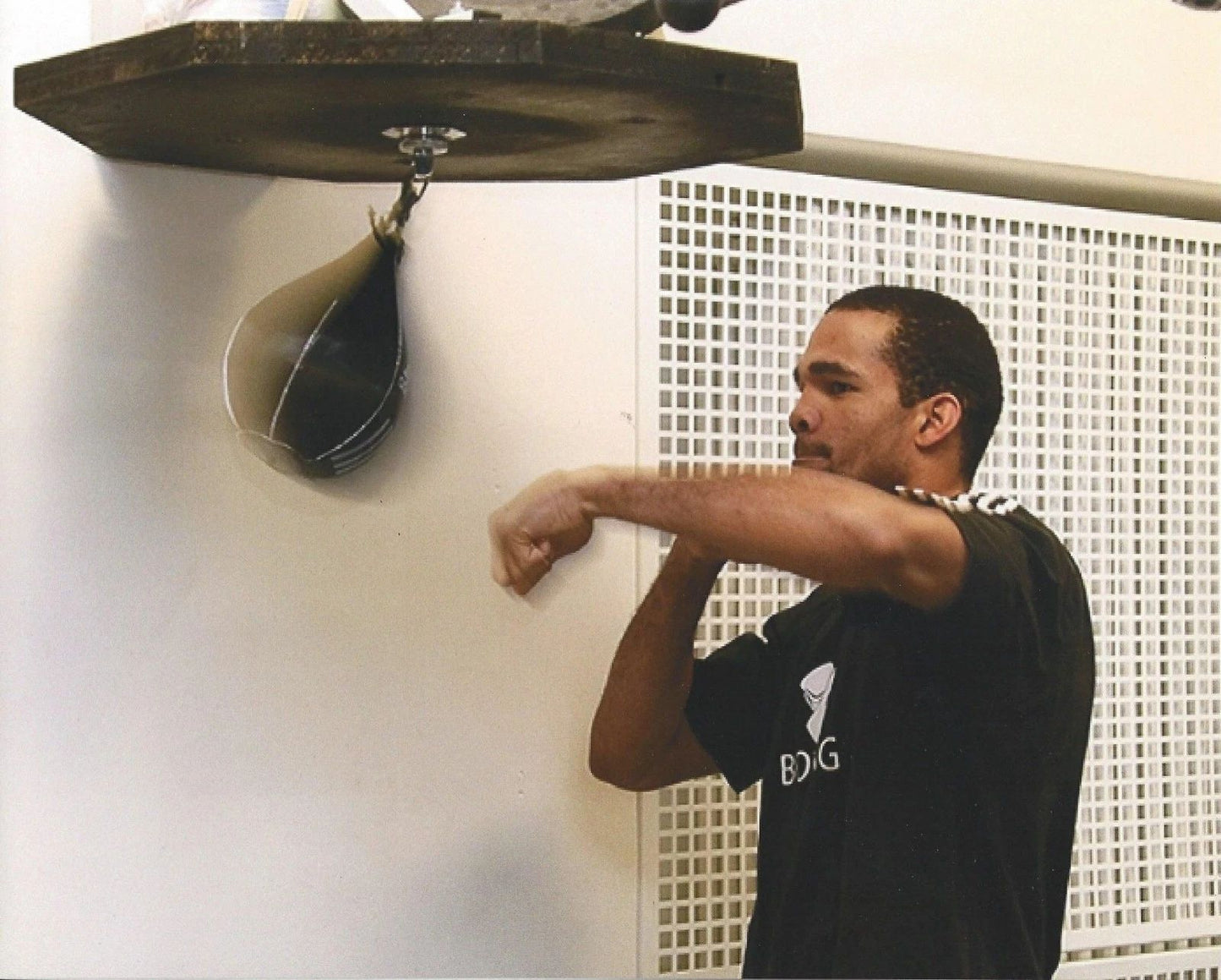 Yoan Pablo Hernandez Keychain Boxing Picture Speed Bag