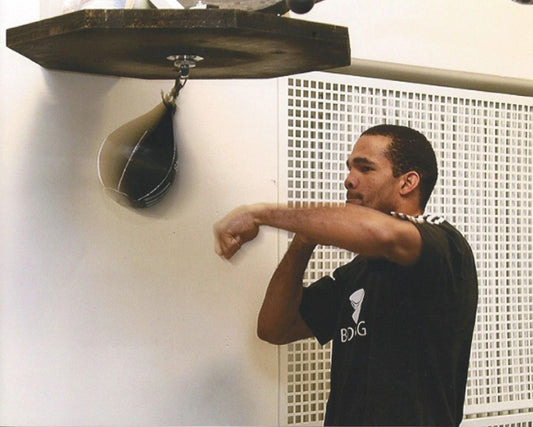 Yoan Pablo Hernandez Keychain Boxing Picture Speed Bag