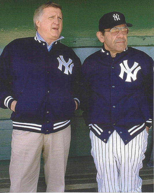 Yogi Berra & G Steinbrener Photo New York Yankees Ny Baseball Picture Mlb