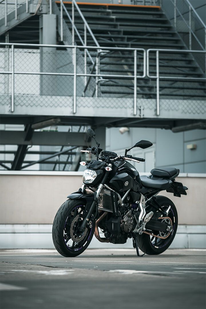 Yamaha Black Motorcycle Design Motorcycle Wall Art Home Decor Poster