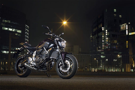 Yamaha Mt 07 Expensive Motorcycle Night Wall Art Home Decor Poster