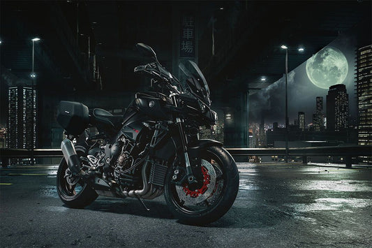 Yamaha Mt 10 Sports Model Motorcycle Night Wall Art Home Decor Poster