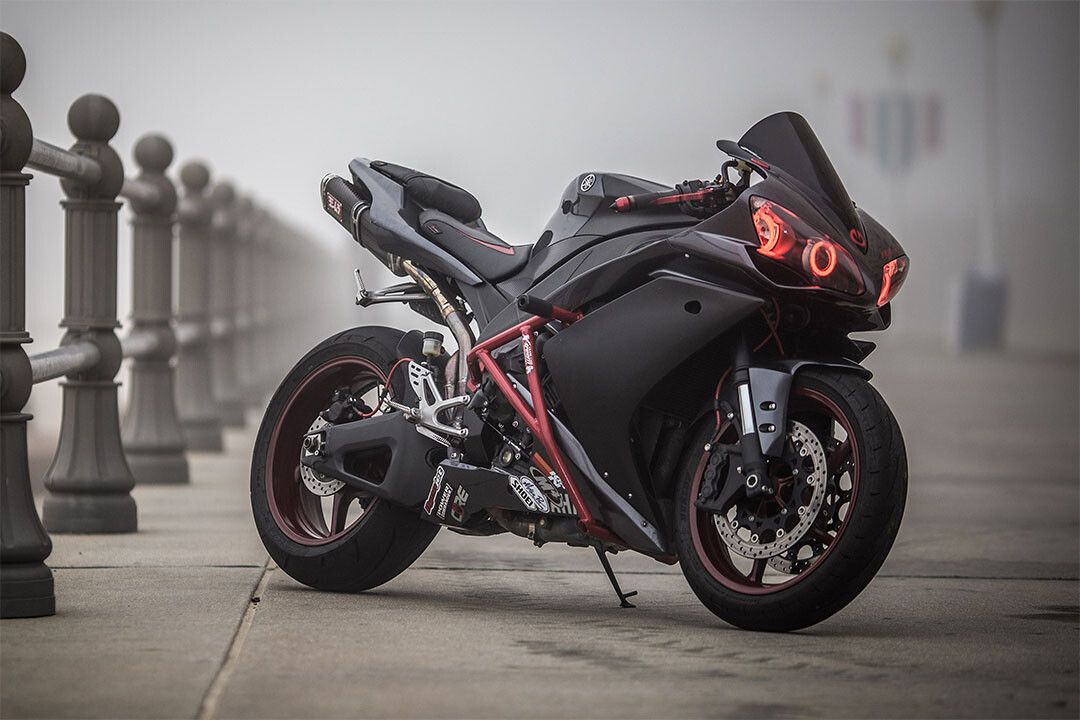 Yamaha R1 Expensive Motorcycle Luxury Bike Wall Art Home Decor Poster