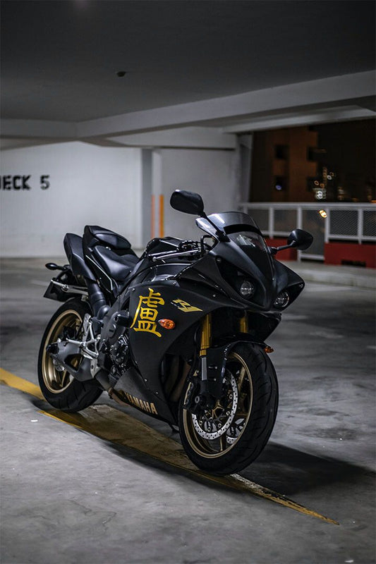 Yamaha R1 Expensive Motorcycle Sports Bike Wall Art Home Decor Poster