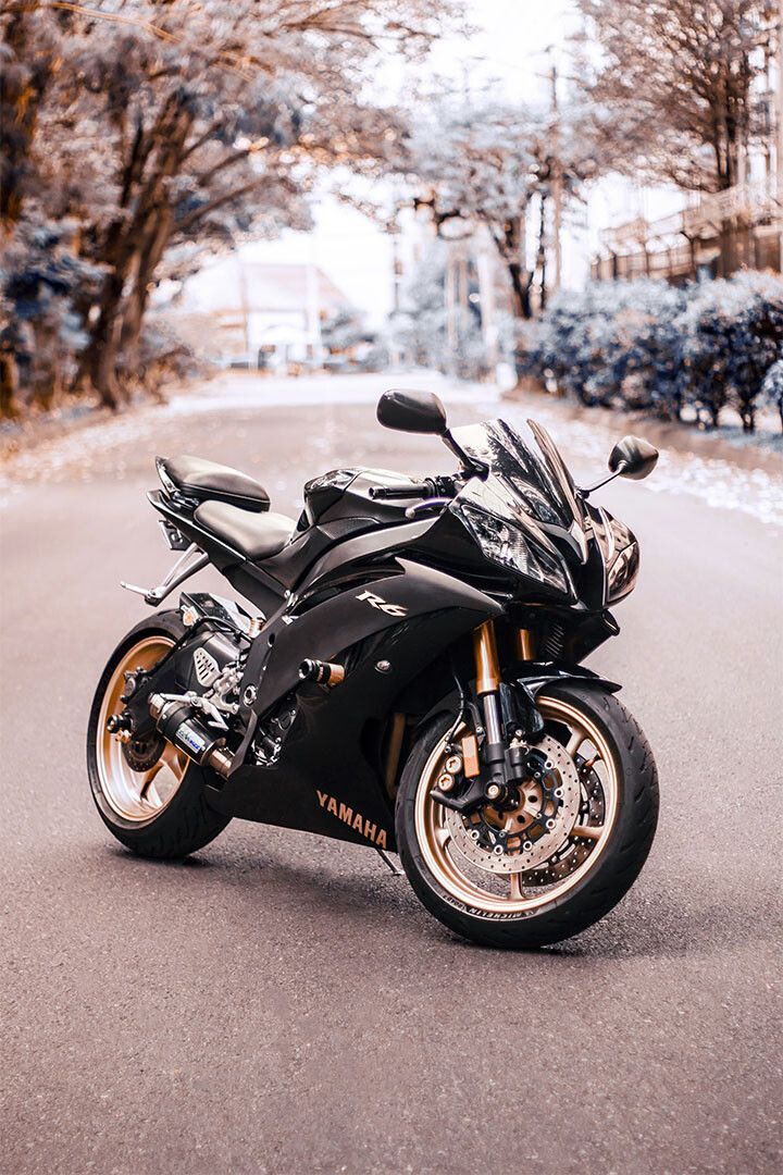 Yamaha R6 Expensive Motorcycle Speed Bike Wall Art Home Decor Poster