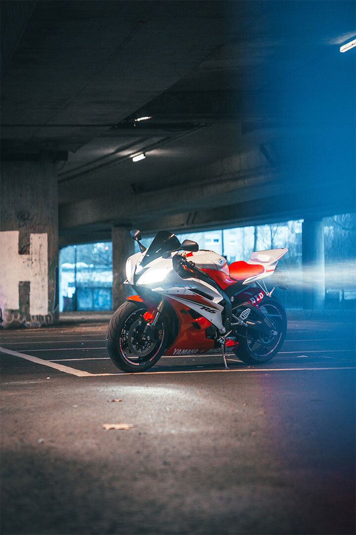 Yamaha R6 Vehicle Sports Motorcycle Wall Art Home Decor Poster
