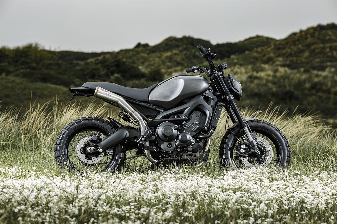 Yamaha Xsr900 Nature Classic Motorcycle Jigsaw Puzzle