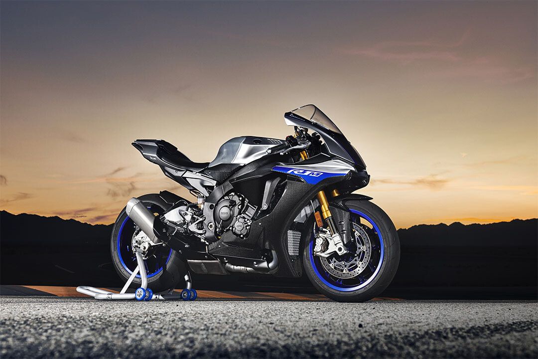 Yamaha Yzf R1M Racing Motorcycle Sports Motorcycle Keychain