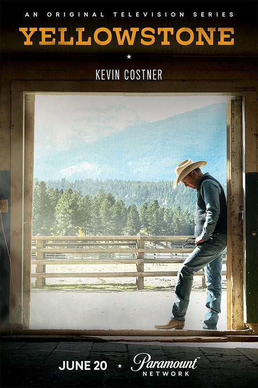 Yellowstone Tv Series Fight Usa Drama Painting Print Wall Art Poster