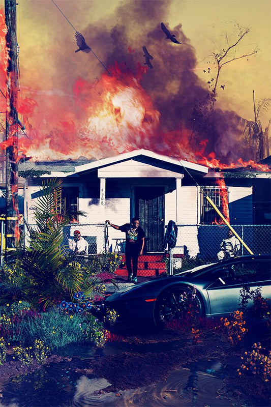 Yo Gotti Untrapped Music Album Painting Print Jigsaw Puzzle