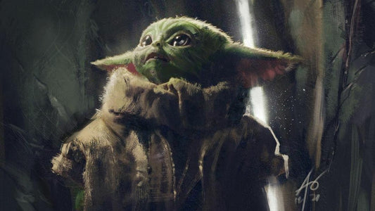 Yoda Character Portrait Jigsaw Puzzle