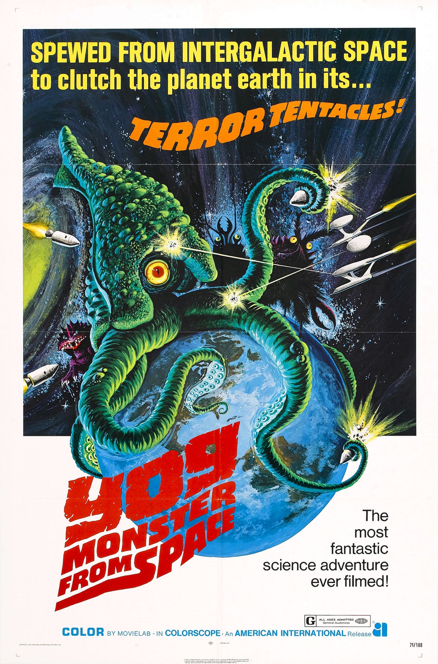 Yog Monster From Space 01 Movie Poster