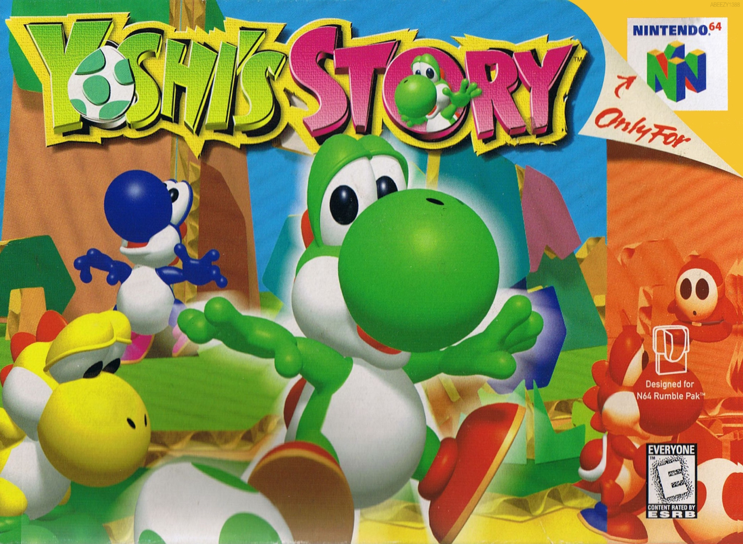 Yoshi S Story N64 Jigsaw Puzzle