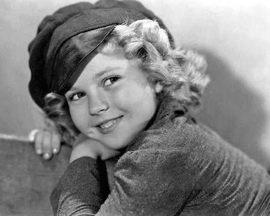 Young Actress Shirley Temple Keychain Movie Print Film Keychain 1