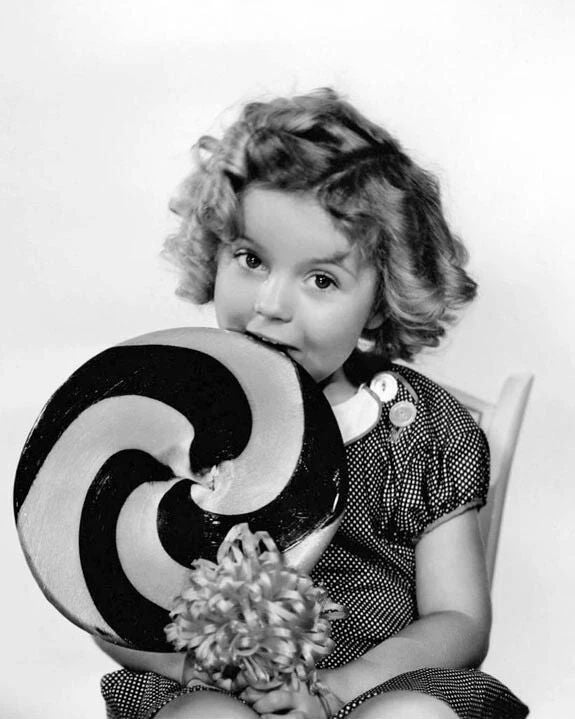 Young Actress Shirley Temple Keychain Movie Print Film Keychain 2