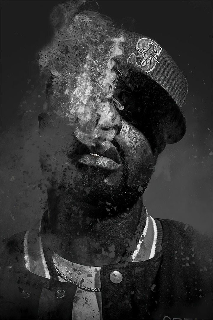 Young Buck Compulsiv Music Album Painting Print Jigsaw Puzzle