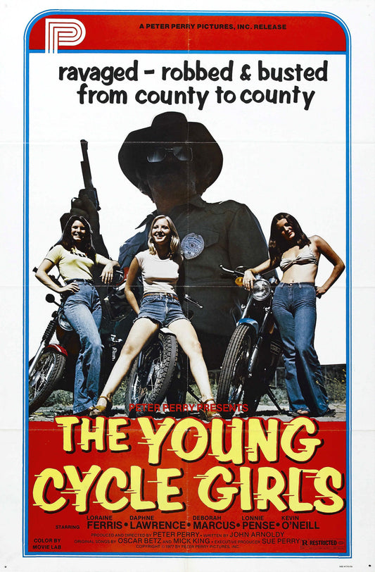 Young Cycle Girls 01 Movie Magnet