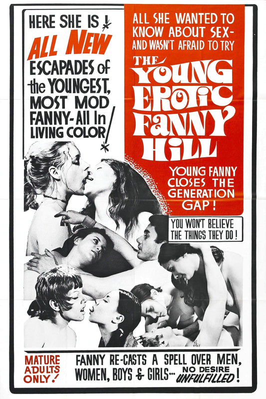 Young Erotic Fanny Hill 01 Movie Magnet