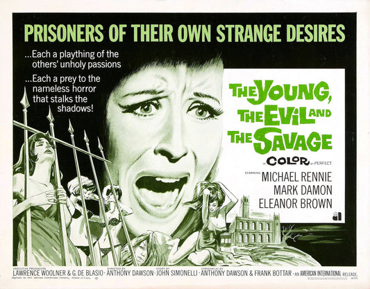 Young Evil Savage 1968 02 Movie Poster