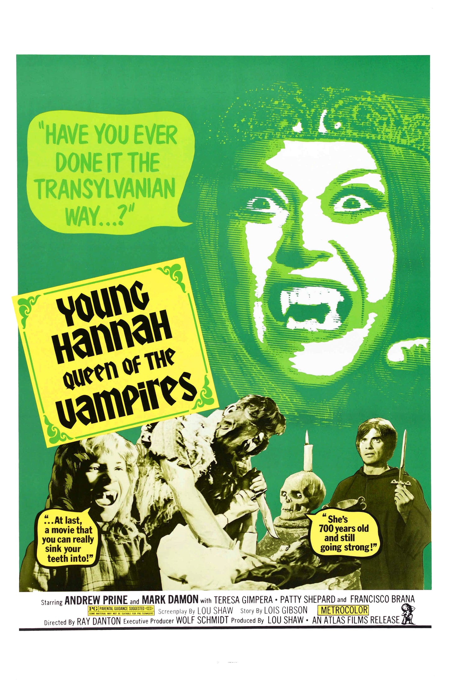 Young Hannah Queen Of Vampires 01 Movie Keychain
