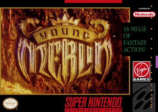 Young Merlin (Usa) Snes Print Poster