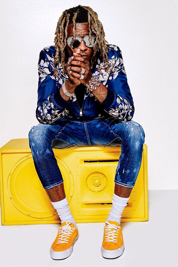 Young Thug Rap Hip Hop Music Singer Artist Wall Art Home Decor Poster