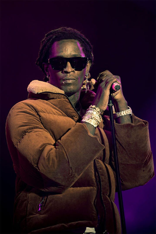 Young Thug Rap Hip Hop Music Singer Fashion Cover Jigsaw Puzzle