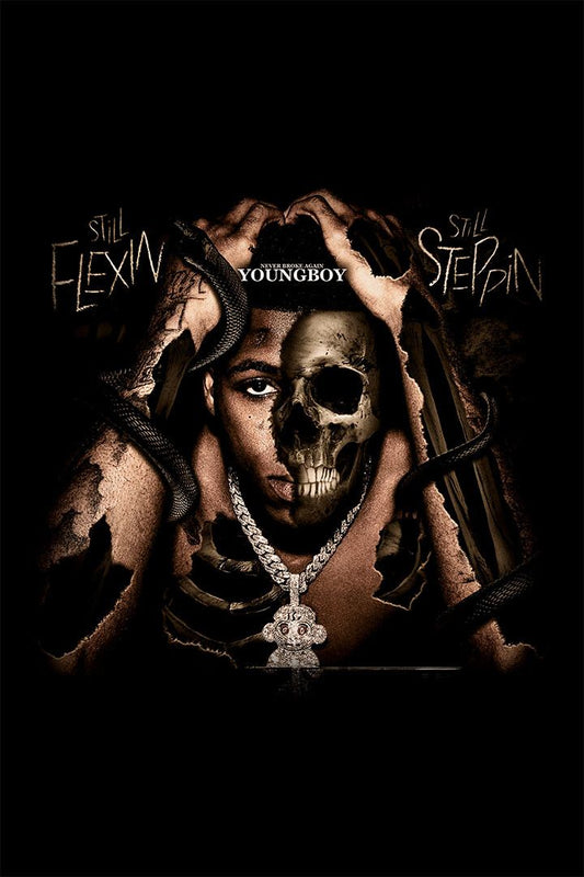 Youngboy Never Broke Again Still Steppin Music Album Print Jigsaw Puzzle