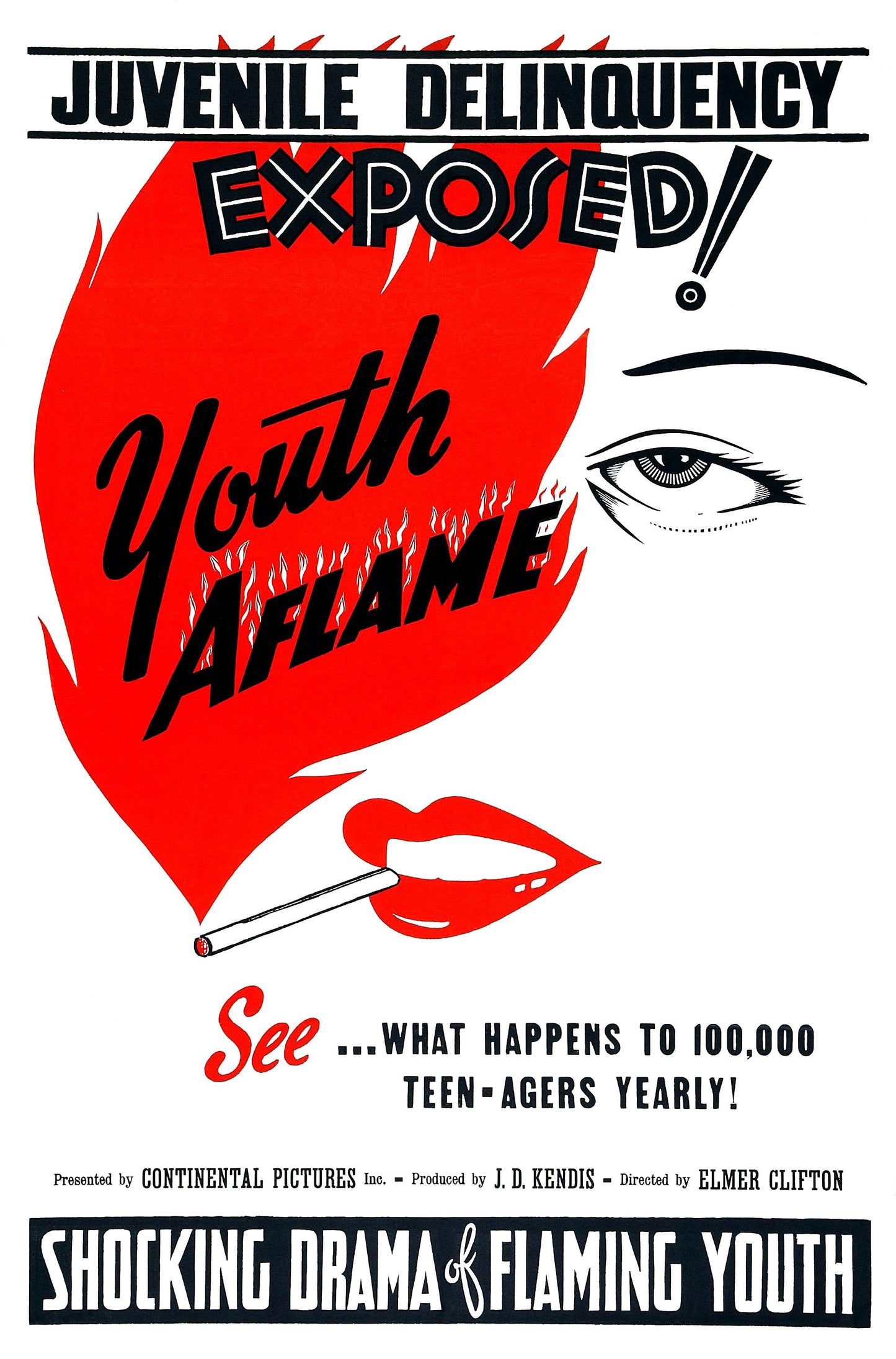 Youth Aflame 01 Movie Magnet