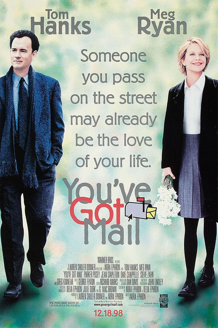 Youve Got Mail Movie Comedy Drama Romance Keychain