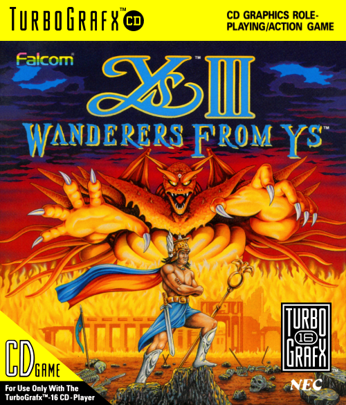 Ys Iii (Cd) Turbografx 16 Magnet