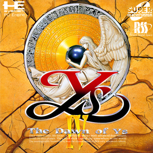 Ys Iv The Dawn Of Ys (Cd) (Japan) Pc Engine Print Poster