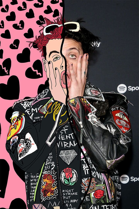 Yungblud Album Cover Rock Music Singer Print Jigsaw Puzzle