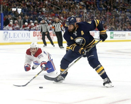 Zach Bogosian Magnet Hockey Picture Buffalo Sabres Nhl Vs Canadiens