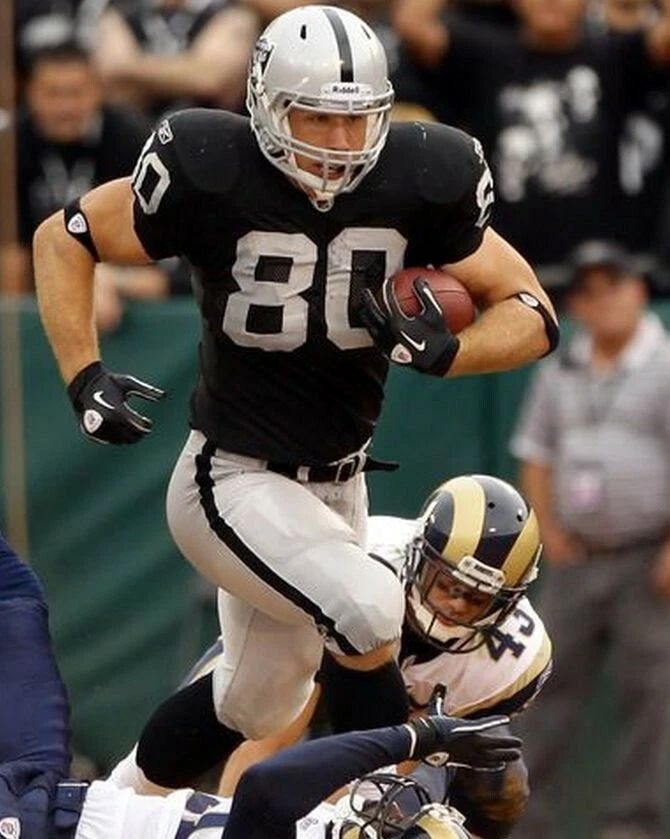 Zach Miller Magnet Oakland Raiders Picture Nfl Vs Rams