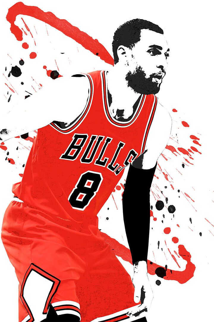 Zach Lavine Chicago Bulls Basketball Player Jigsaw Puzzle