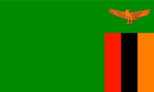 Zambia Flag Keychain