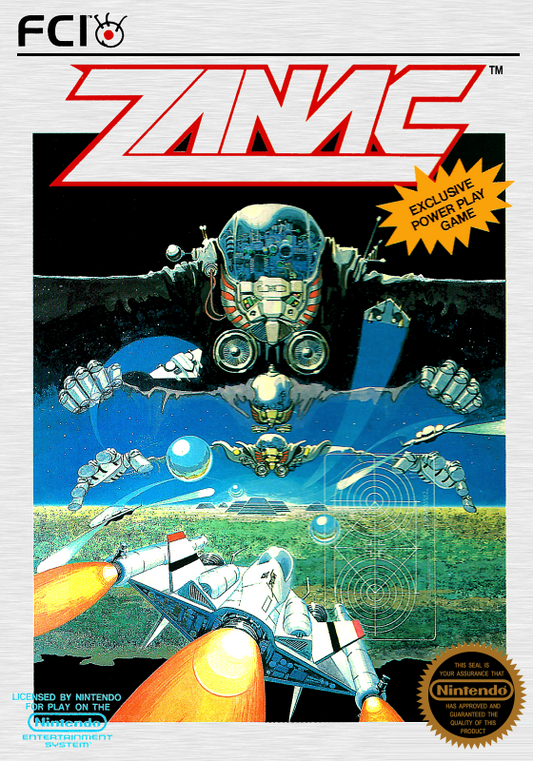 Zanac (Usa) Nes Print Poster
