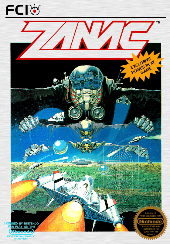 Zanac (Usa) Nes Keychain