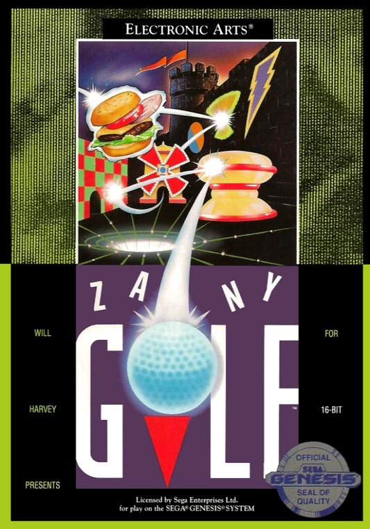 Zany Golf (Usa) Genesis Print Poster
