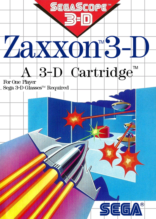 Zaxxon 3 D Sega Master System Keychain