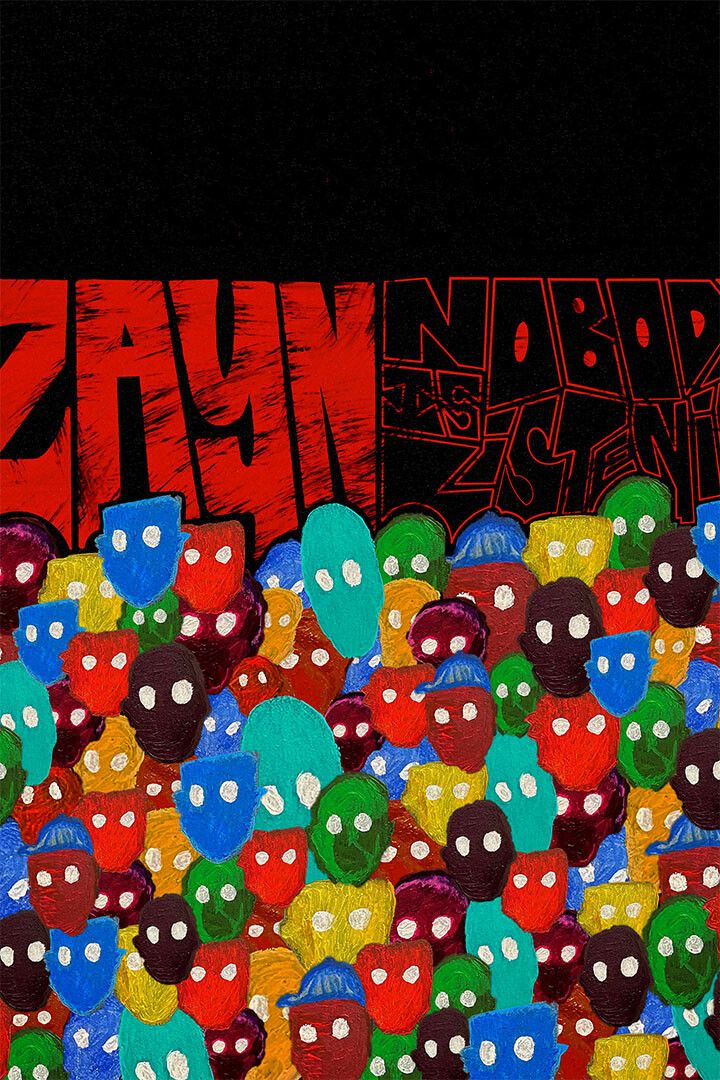 Zayn Album Keychain Nobody Is Listening Keychain