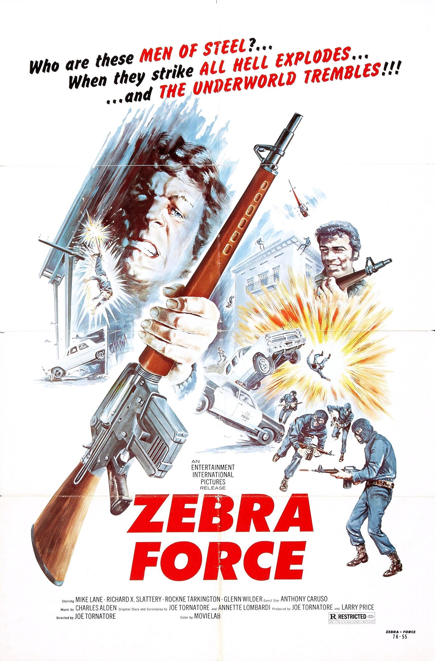 Zebra Force 01 Movie Magnet