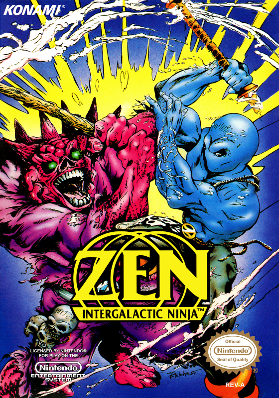 Zen Intergalactic Ninja (Usa) Nes Keychain