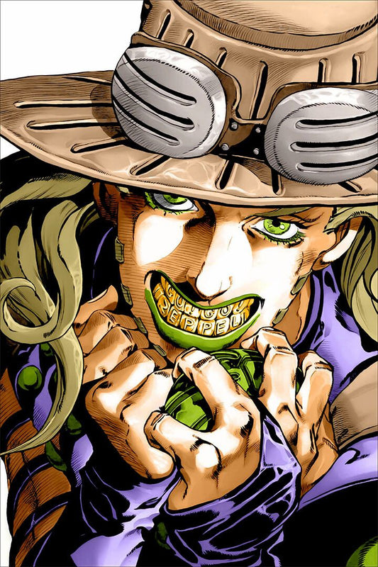 Zeppeli Classic Rock Animation Adventure Print Jigsaw Puzzle