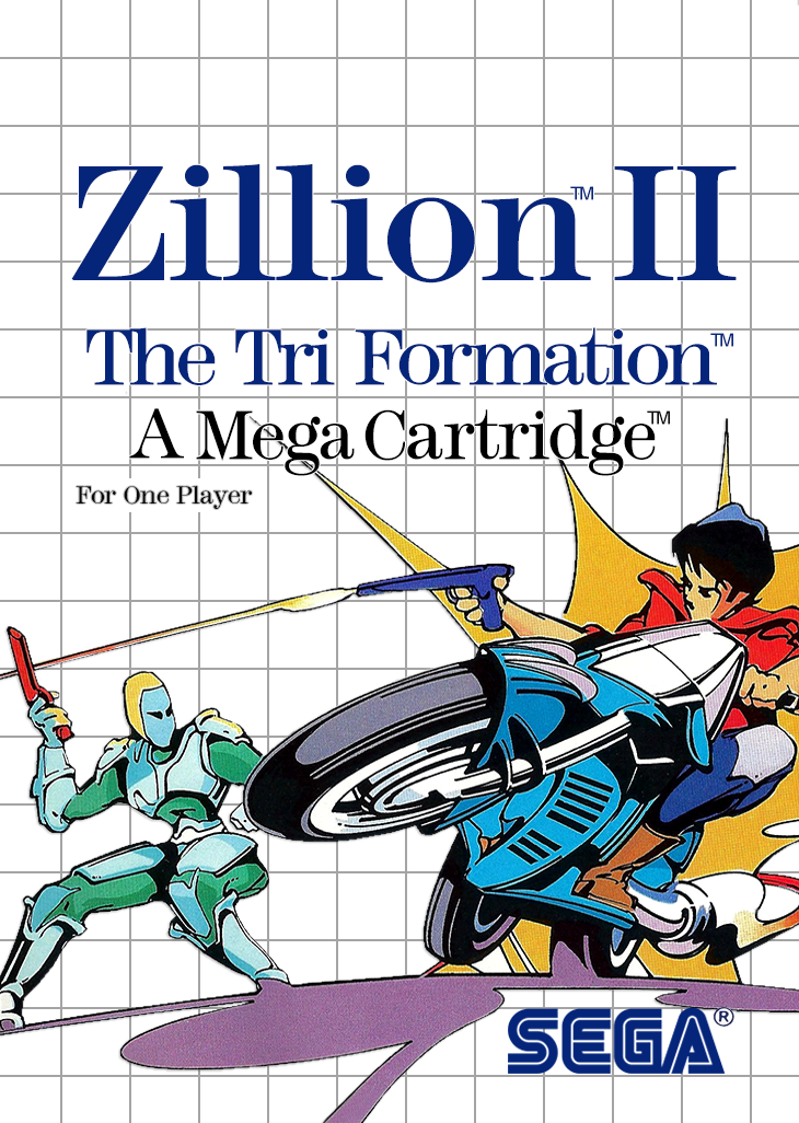 Zillion Ii The Tri Formation Sega Master System Print Poster